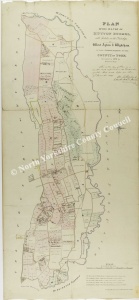 Historic map of Hutton Bushel 1838